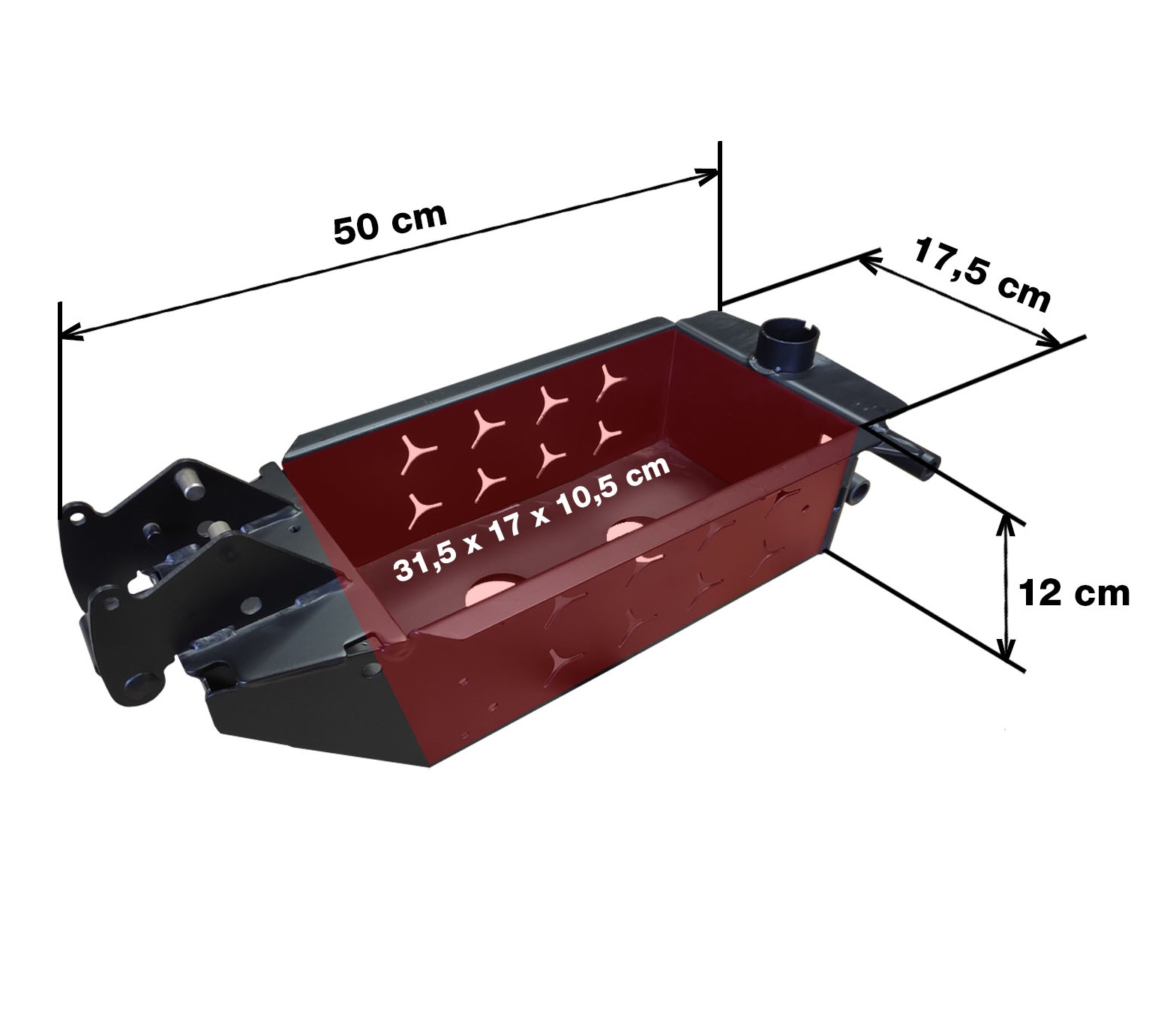 Kastlík na baterie pro 36V modely XE (OKA)